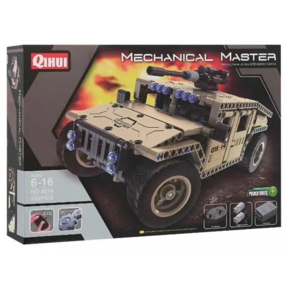 КОНСТРУКТОР С РАДИОУПРАВЛЕНИЕМ XTECH ARMED OFF-ROAD VEHICLE