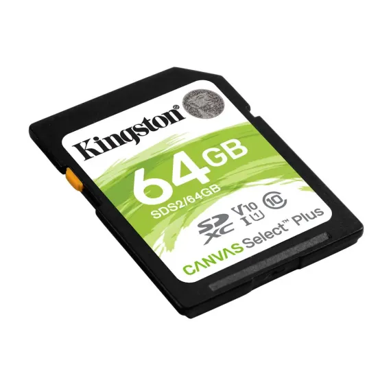 CARD DE MEMORIE KINGSTON CANVAS SELECT PLUS, 64GB (SDS2/64GB)