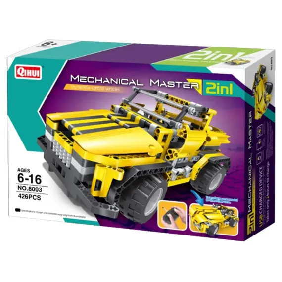 КОНСТРУКТОР С РАДИОУПРАВЛЕНИЕМ XTECH PICK UP TRUCK & ROADSTER