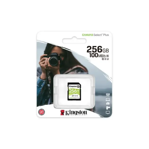 CARD DE MEMORIE KINGSTON CANVAS SELECT PLUS, 256GB (SDS2/256GB)