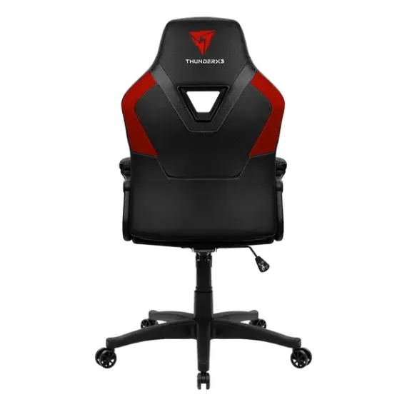 SCAUN GAMING THUNDERX3 DC1, PU PIELE, NEGRU/ROSU
