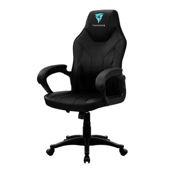 SCAUN GAMING THUNDERX3 EC1, PU PIELE, NEGRU