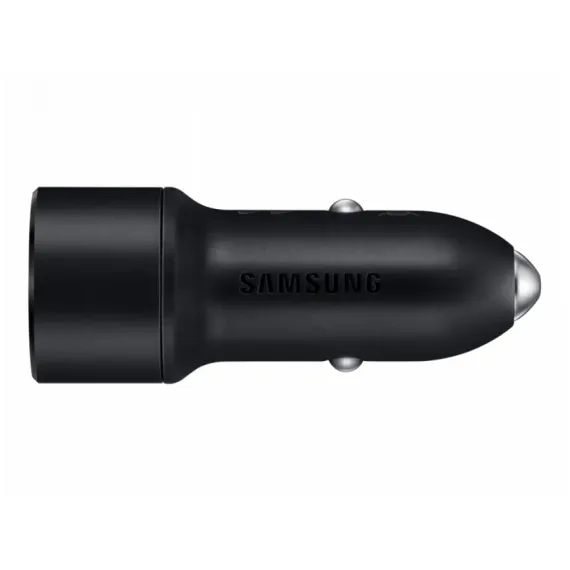 INCARCATOR AUTO SAMSUNG DUAL FAST CAR CHARGER, 15W, NEGRU