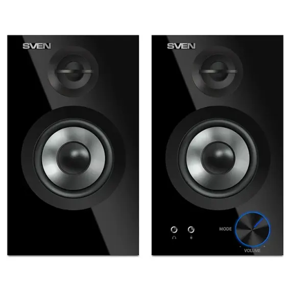 КОМПЬЮТЕРНЫЕ КОЛОНКИ 2.0 SVEN SPS-621, ЧЁРНЫЙ