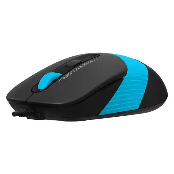 MOUSE A4TECH FM10, NEGRU/ALBASTRU