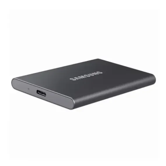 ВНЕШНИЙ ПОРТАТИВНЫЙ SSD-НАКОПИТЕЛЬ SAMSUNG PORTABLE SSD T7, 500 GB, GREY (MU-PC500T/WW)