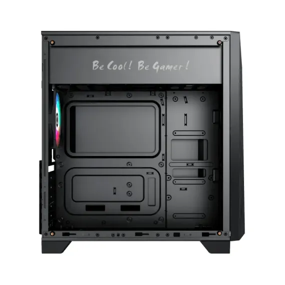 CARCASA PC GAMEMAX NOVA N6, MIDI-TOWER, ATX, NEGRU