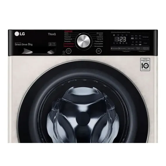 СТИРАЛЬНАЯ МАШИНА LG F4V9VS9W, 9КГ, БЕЖЕВЫЙ