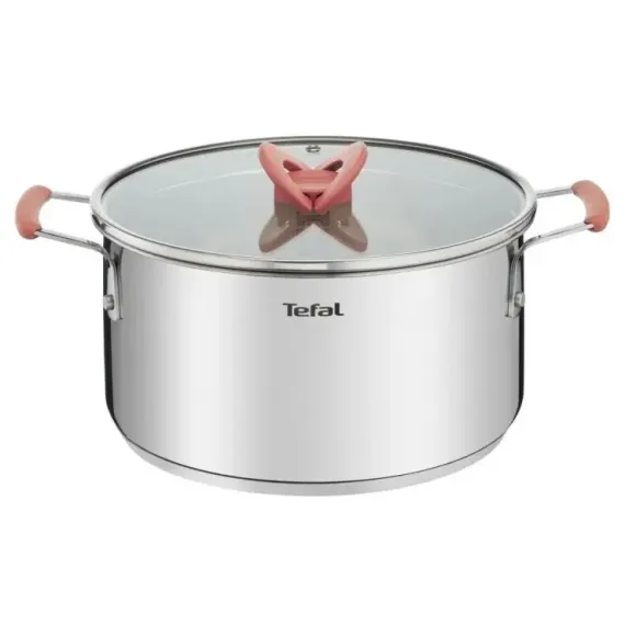 НАБОР КАСТРЮЛЬ TEFAL OPTI'SPACE, 5,2Л, НЕРЖАВЕЮЩАЯ СТАЛЬ
