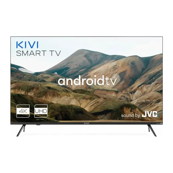 43" LED SMART ТЕЛЕВИЗОР KIVI 43U740LB, 3840 X 2160 4K, ANDROID TV, ЧЁРНЫЙ