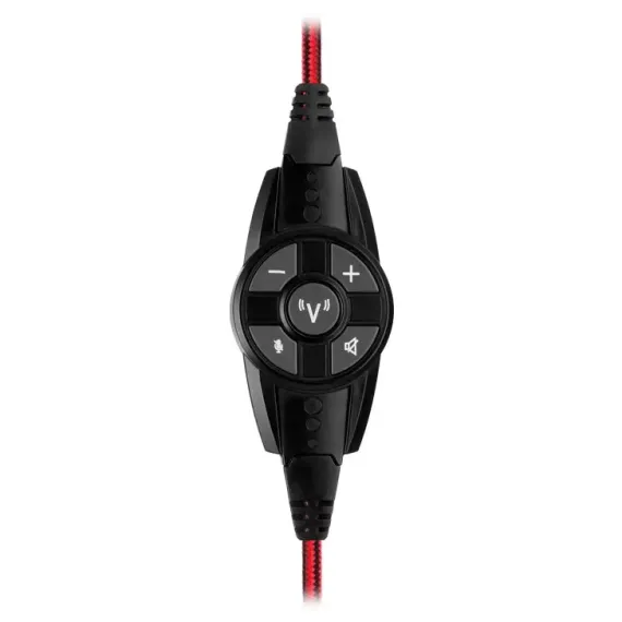 CASTI GAMING SVEN AP-U996MV, CU FIR, NEGRU/ROSU