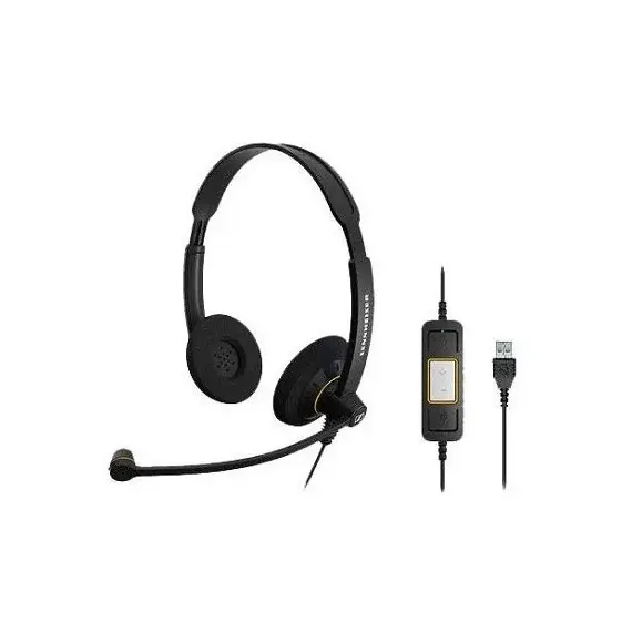 CASTI EPOS SC 60 USB, NEGRU