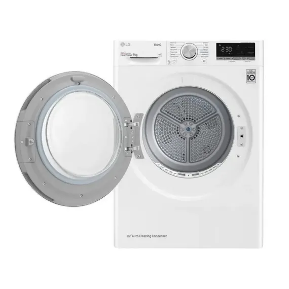 СУШИЛЬНАЯ МАШИНА LG DC90V5V0W, 9, БЕЛЫЙ