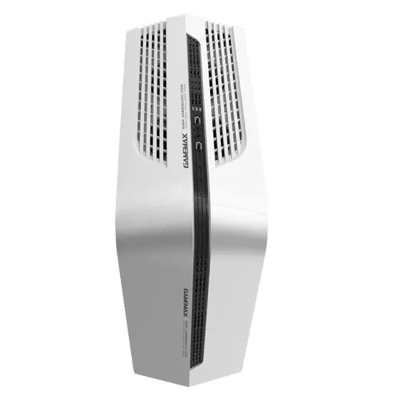 КОМПЬЮТЕРНЫЙ КОРПУС GAMEMAX CENTAURI, MIDI-TOWER, ATX, БЕЛЫЙ/ЧЁРНЫЙ