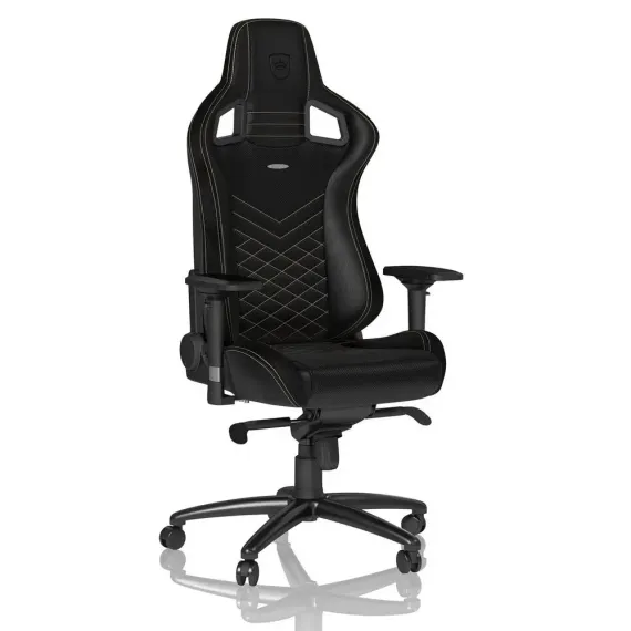 SCAUN GAMING NOBLECHAIRS EPIC, PU PIELE, NEGRU/AURIU