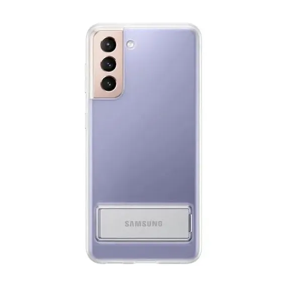 HUSA SAMSUNG CLEAR STANDING COVER FOR GALAXY S21, TRANSPARENT