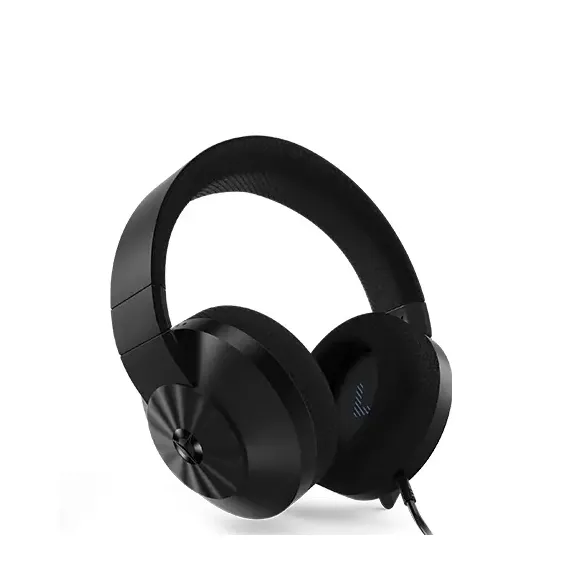 CASTI GAMING LENOVO H200, CU FIR, NEGRU