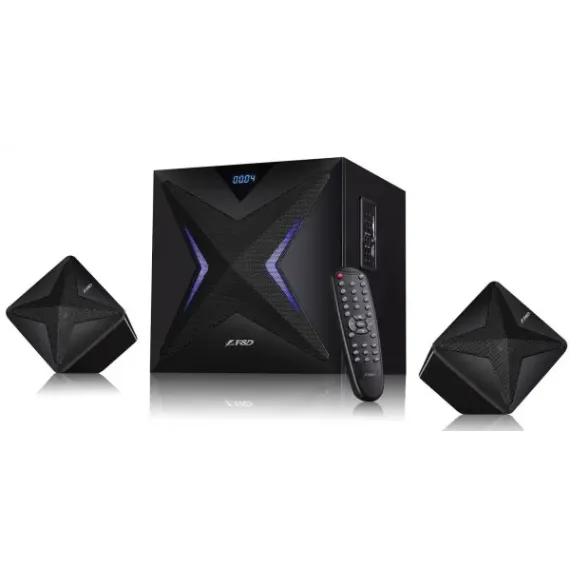 КОМПЬЮТЕРНЫЕ КОЛОНКИ 2.1 F&D F550X, ЧЁРНЫЙ