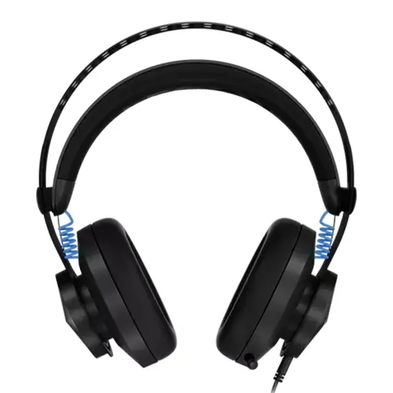 CASTI GAMING LENOVO H300, CU FIR, NEGRU