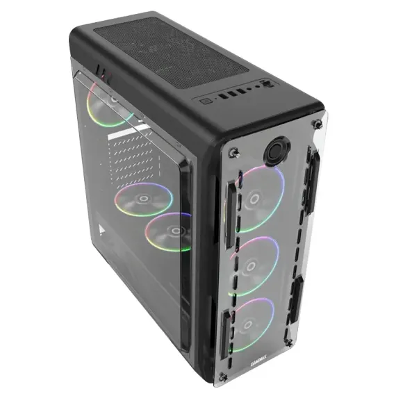 CARCASA PC GAMEMAX OPTICAL, MIDI-TOWER, ATX, NEGRU