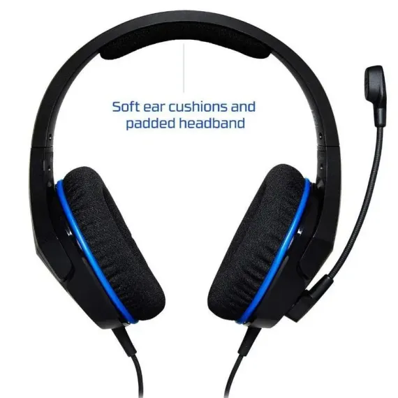 CASTI GAMING HYPERX CLOUD STINGER PS4, CU FIR, NEGRU/ALBASTRU