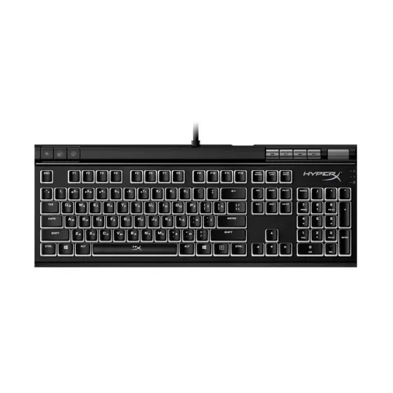 TASTATURA HYPERX ALLOY ELITE 2, CU FIR, NEGRU