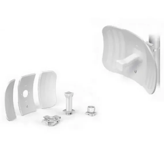 БЕСПРОВОДНАЯ ТОЧКА ДОСТУПА UBIQUITI LITEBEAM M5, БЕЛЫЙ