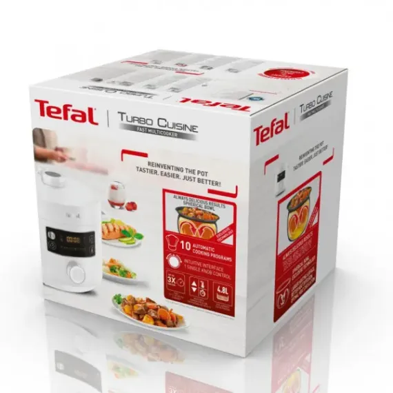 APARAT DE GATIT MULTIFUNCTIONAL TEFAL CY754130, ALB