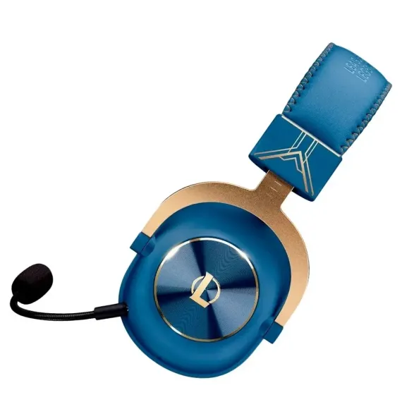 CASTI GAMING LOGITECH G PRO X, CU FIR, ALBASTRU