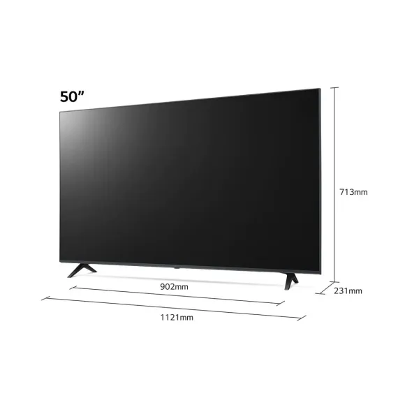 50" LED SMART TV LG 50UP77006LB, 3840X2160 4K UHD, WEBOS, NEGRU