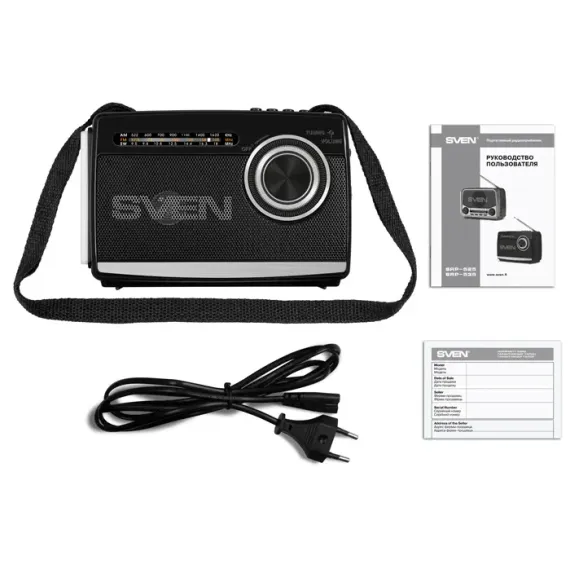 RADIO PORTABIL SVEN SRP-535, NEGRU