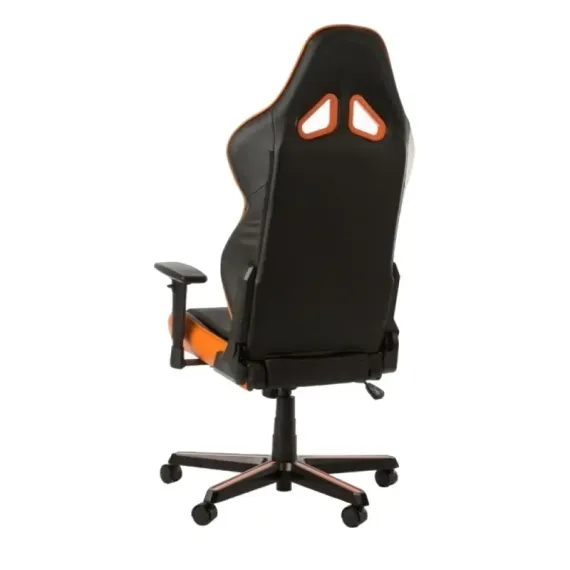 ИГРОВОЕ КРЕСЛО DXRACER RACING, ИСКУССТВЕННАЯ КОЖА, ЧЕРНЫЙ/ОРАНЖЕВЫЙ