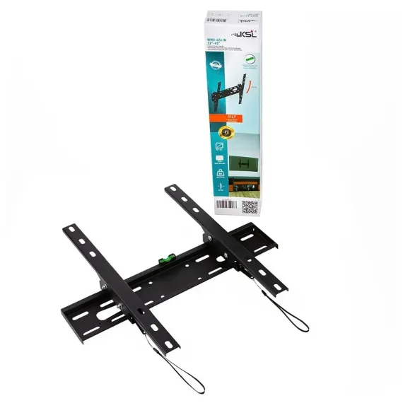 НАКЛОННОЕ НАСТЕННОЕ КРЕПЛЕНИЕ KSL WMO-6241N, ЧЁРНЫЙ