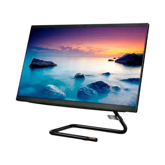 COMPUTER ALL-IN-ONE LENOVO IDEACENTRE 3 24IMB0, 23,8", INTEL CORE I3-10100T, 16GB/512GB, FARA SO, NEGRU