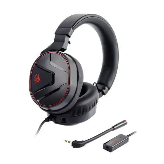 CASTI GAMING BLOODY G600I, USB, NEGRU