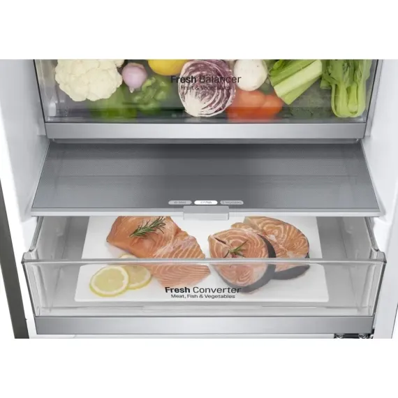 FRIGIDER LG GA-B459MAUM, ARGINTIU