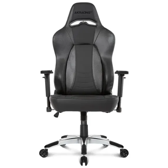 SCAUN DE BIROU AKRACING OFFICE OBSIDIAN, PU PIELE, NEGRU