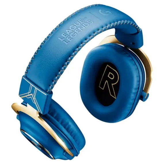 CASTI GAMING LOGITECH G PRO X, CU FIR, ALBASTRU