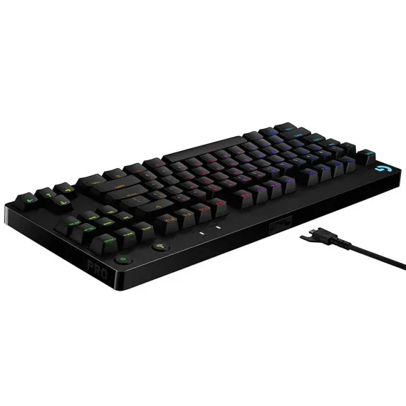 TASTATURA LOGITECH G PRO, CU FIR, NEGRU