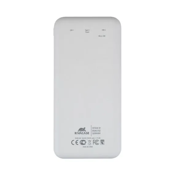 ACUMULATOR EXTERN RIVACASE VA2240, 10000MAH, ALB