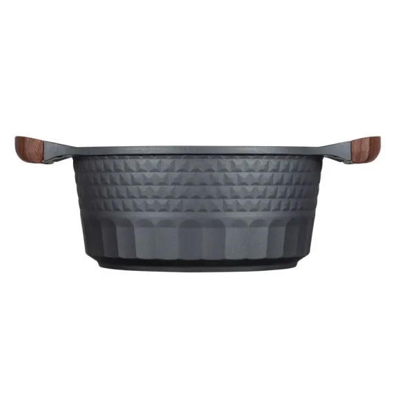 КАСТРЮЛЯ RESTO 93501, 3Л, ЧЁРНЫЙ