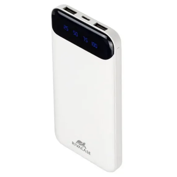 ACUMULATOR EXTERN RIVACASE VA2240, 10000MAH, ALB