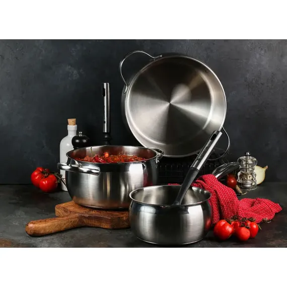 КАСТРЮЛЯ POLARIS SONATA-20C, 3,2Л, НЕРЖАВЕЮЩАЯ СТАЛЬ