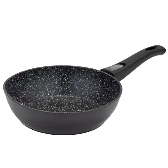 СКОВОРОДА RESTO 93012, 24CM, ЧЁРНЫЙ