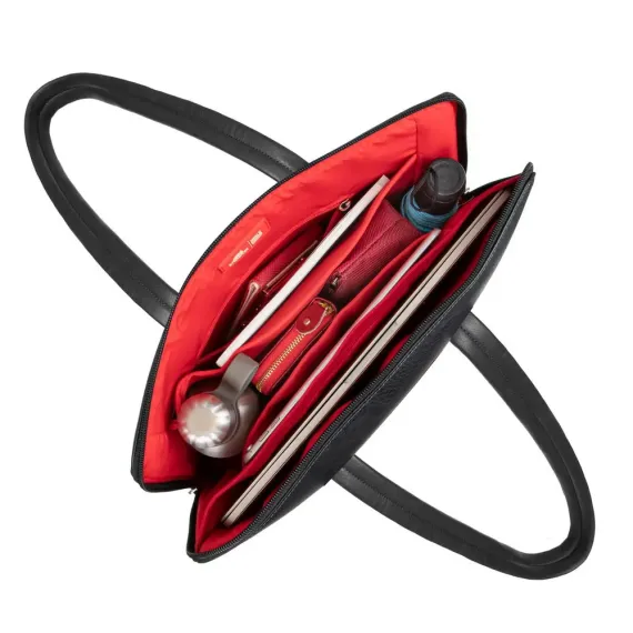 СУМКА ДЛЯ НОУТБУКА RIVACASE ORLY, 14", ПОЛИЭСТЕР, ЧЁРНЫЙ