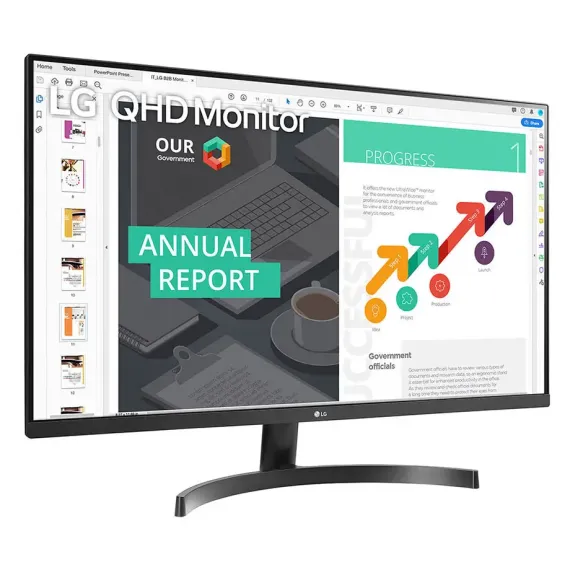 31,5" MONITOR LG 32QN600-B, IPS 2560X1440 WQHD, NEGRU