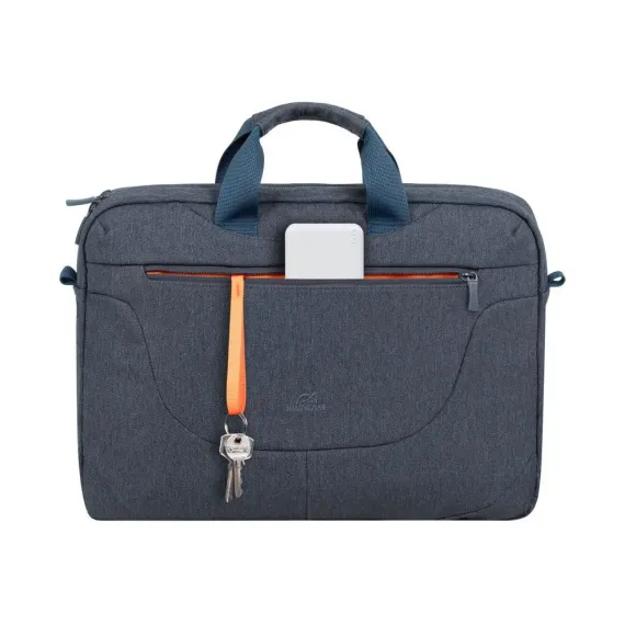 СУМКА ДЛЯ НОУТБУКА RIVACASE GALAPAGOS, 15.6", ПОЛИЭСТЕР, ТЁМНО-СЕРЫЙ