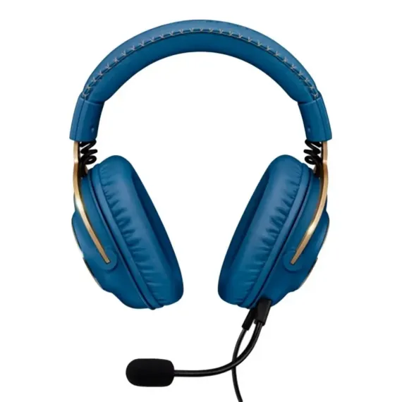 CASTI GAMING LOGITECH G PRO X, CU FIR, ALBASTRU