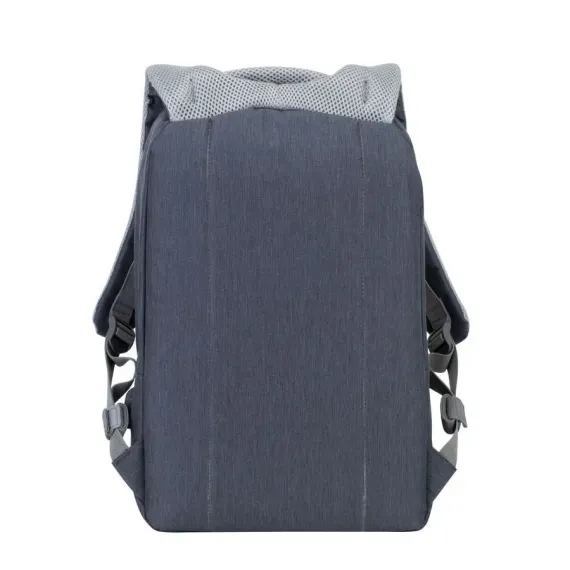 РЮКЗАК ДЛЯ НОУТБУКА RIVACASE PRATER, 15.6", ПОЛИЭСТЕР, ТЁМНО-СЕРЫЙ