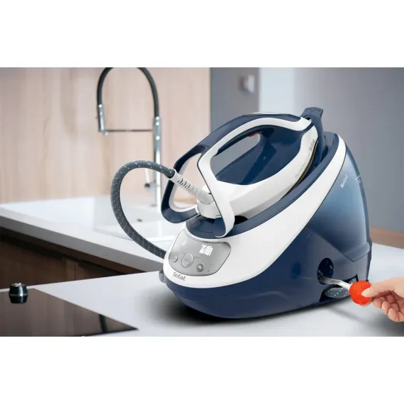 УТЮГ С ПАРОГЕНЕРАТОРОМ TEFAL GV9221E0, 2600ВТ, СИНИЙ